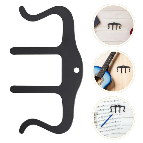 Music Sheet Clip Page Holder No Hassle With Dual Sides And Central Clamp Travel Friendly Piano Page Clip black metal