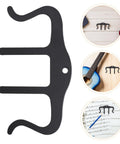 Heavy Duty Metal Music Book Clips For Piano Sheet Music Holder Black Gentle On Pages Universal Fit For Scores Books Or Notebooks Your Must Have Go To Clip Set To Keep Pages Open And Secure During Practice Or Performance. black metal clip holding sheet music open