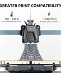 3D printer demonstrating Pro Grade Burgundy Red 1.75mm PLA Pro Filament, 1Kg Spool, Enhanced Rigidity And Dimensional Accuracy 0.02mm