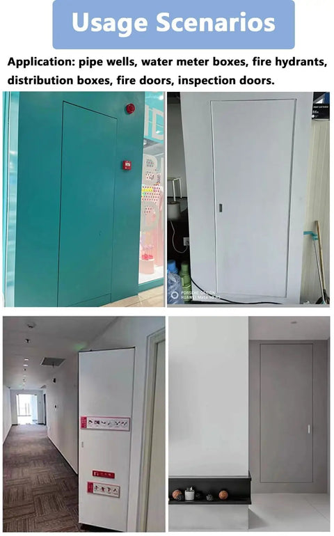 Premium Heavy Duty Aluminum Drywall Access Panel With Paintable Flap for plumbing access in various wall applications.