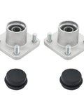 Heavy Duty Front Wheel Hub Assembly For Golf Carts rolls slick as glass no messy labor required fits Ezgo Rxv 2008 up, gas or electric riders.