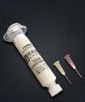 Halogen Free Solder Paste Flux Syringe For Mobile Phone PCB BGA Reballing Repair Tools With Syringe Needles shown