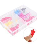 Top 60 Silicone Plugs Kit For High Heat Resistant Conical Hole Covers Perfect Spray Paint Masking Tools With Easy Use Design To Keep Coating Protected And Surfaces Spotless Like Boss, assorted plugs in storage case