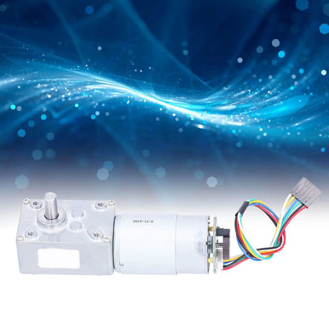 Gear Motor With Self Locking Function And Incremental Magnetic Encoder Two Or Three Channel, 40RPM, DC12V high torque gear motor with 8mm shaft