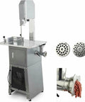Beast Mode 2 In 1 Electric Bone Saw And Meat Slicer Grinder, stainless iron, with grinding discs and output