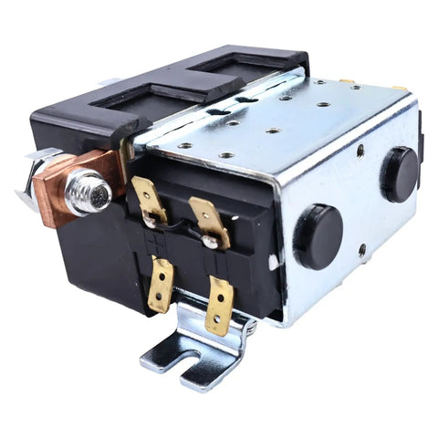 Rock Solid 12V Dc Contactor Switch Dc88 Zjwt100A Model for heavy equipment, showcasing robust metal construction and terminals.
