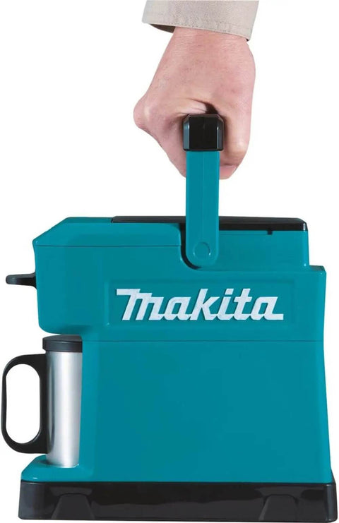 Cordless Coffee Maker For 18V LXT And 12V Max CXT Batteries, Tool Only, portable teal coffee machine with drip filter