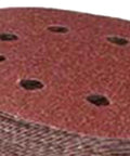 Ycauty 5 Inch Sanding Discs Pack Features 75 High Efficiency Aluminum Oxide Sheets with 5 hole design for efficient dust extraction.