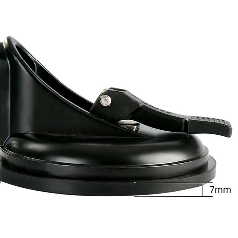 LOZLIN countertop alignment clamp with black vacuum suction base and adjustable lever, side view