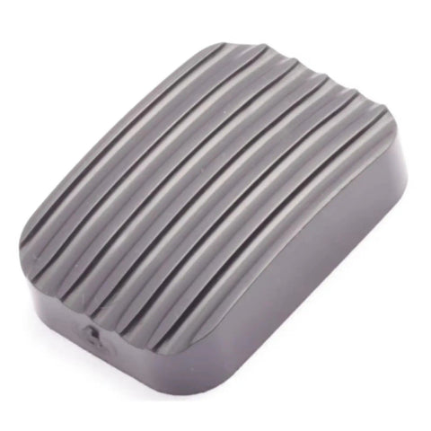 Upgrade Your Whip With These Beefy Rubber Clutch Pedal Pads For Lexus LS430 Replaces 46252-50010, gray rubber pad with ridges.