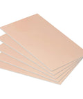 Single Sided FR4 Copper Clad PCB Kit 5 Pack 70 X 50 X 0.8mm Copper Plated Universal Prototype Circuit Boards For DIY Electronics