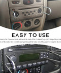 2 Pack Car Radio Removal Tools, U Shaped Stainless Steel Pry Tools for Quick Stereo Disassembly used on car dashboard