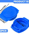 Porsche Cayenne Windshield Washer Fluid Reservoir Cap Replacement Beefy Plastic Wiper Fluid Bottle Cover OEM 3Q0955455 sizes