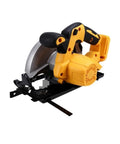 Cordless Circular Saw Electric Panel Cutter That Cuts Plywood and Hardwood Like Butter Compatible With Battery Systems for Flexible Power, close-up view.