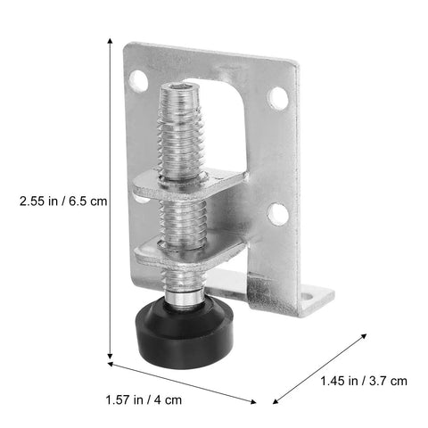 8 Pack Adjustable Furniture Legs Leveling Feet for Heavy Duty Steel Base Great for Tables Chairs Cabinets and Desks Easy Height Adjustment on Uneven Floors Wide Bearing Base Protects Floors and Prevents Scratches Tough as Nails Durable, adjustable steel leveling foot 2.55 in