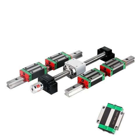 Awesome High Precision Linear Guide Rail Kit With SFU1605 Ball Screw And Four HGH20CA Carriage Blocks For 2450mm Length Smooth Motion And Low Friction DIY CNC Projects Or Custom Builds Need Zero Maintenance And Easy Install For Serious Makers rail kit parts