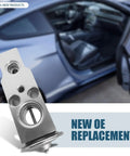 Universal Car A C Expansion Valve Replacement Durable Metal Valve For Most Vehicles Silver Finish Easy Install