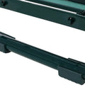 Close-up of the foldable metal frame of the Go-To 2-In-1 Garden Kneeler and Seat with Free Tool Pouch and EVA Foam Pad.