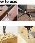 How to use the Heavy Duty Top Notch 23 Piece Countersink Drill Bit Set With Quick Auto Center Locator for woodworking.