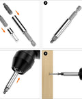 Stripped Screw Extraction Kit 22 Pc For Broken And Damaged Screws With Magnetic Extension Bit Holder And Socket Adapter