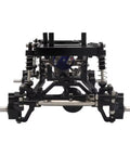 Full Metal RC Car Chassis Frame Kit With Shock Absorber Pull Rod And Portal Axle For MN Series D90 D91 D99 D99S Red Upgrade Part front view