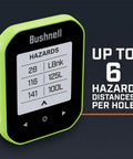 Phantom 3 Slope GPS Golf Rangefinder With Dope Slope Technology displaying hazard distances, magnetic cart mount, Model 362402