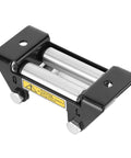 5 Inch Winch Roller Fairlead For Side By Side With 4 Way Heavy Duty Universal Mount And 125mm Hole Distance Fits 4500 Lbs Winches