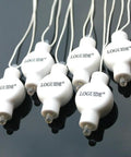 Close-up of LED lights from 24 Pack Battery Powered LED Lights For Paper Lanterns Balloons Floral Weddings And Festival Decorations