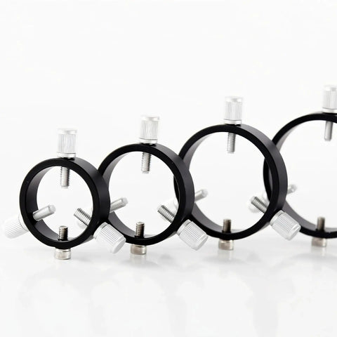 Three Point Astrophotography Guide Rings With Precision Guiding System Pro Grade Lightweight Metal Build for telescope support