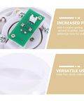 Upgrade Your Gaming Setup With This Sturdy White Plastic Control Knob Replacement Part For Vending Machines And Ashapon Units Durable Hardware Built Tough To Resist Damage Perfect For Home Parties And Creative Repair Projects That Make Things Funky. Image shows white plastic control knob with green circuit board and screws.