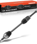 Ford Fusion Front Right CV Axle Shaft Assembly For 2013 To 2020 2.5L L4 Models Front Passenger Side With Axle Nut Included
