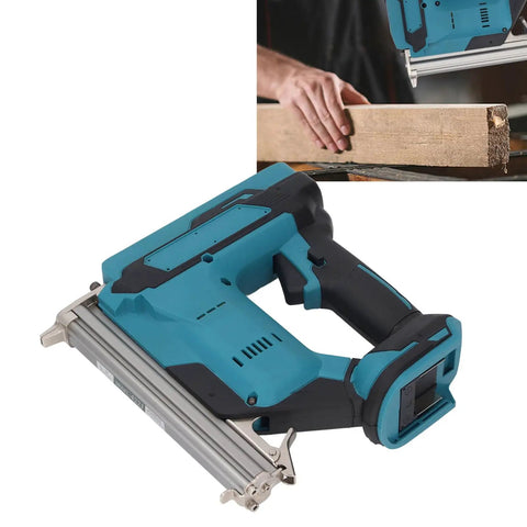 Lightweight Cordless Brad Nailer With Rechargeable 8V Battery For Smooth Trim Work And Furniture Assembly Knock It Out On Job Sites With No Sweat Ergonomic Grip Cord Free Design For Fast Diy Carpentry