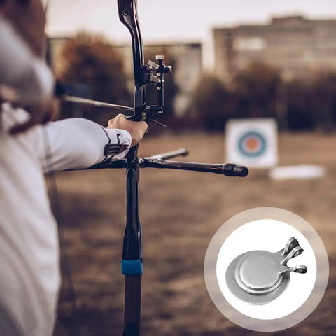 Six Pack Beefy Heavy Duty Metal Reset Target Set For Air Rifles Pellet Guns BB Guns Slingshots And Practice Durable Steel Targets shown