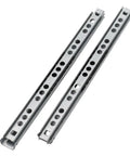Two Pack Ball Bearing Drawer Slides 13 Inch Heavy Duty Steel Rails For Kitchen Cabinets And Office Furniture, Smooth Quiet Glide