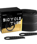 Beefed Up Heavy Duty 20 Inch Bike Inner Tubes 20x2.125 To 20x2.40 Two Pack With Tire Levers And 32mm Schrader Valve box and accessories