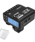 Canon TTL Wireless Flash Trigger With Bluetooth App Control For Off Camera Shooting High Speed Sync Up To One Eight Thousandth Of A Second Five Group Buttons Relocated Control Wheel Locking Hotshoe AF Assist Light For Studio Pros On The Go product with display screen and controls