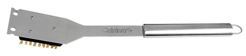 16.5-Inch Long Handle Stainless Steel Grill Cleaner Brush And Scraper For BBQ Griddle And Outdoor Grills, Dishwasher Safe