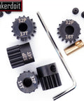 32P 5mm Pinion Gear Set For RC Cars With Hex Key 13T 14T 15T 16T 17T Durable Metal Construction