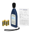 Type 2 Sound Level Meter With Calibration Certificate For IEC 61672 2013 Class 2 Professional Noise Meter DC Powered With LCD Display Wide 29 dB To 12