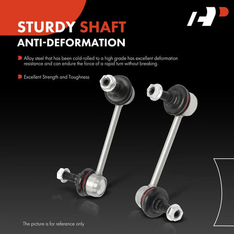 2 Pc Rear Sway Bar Links Stabilizer End Links For Honda Accord 1998-2007 And Acura TSX OEM style, anti-deformation shaft