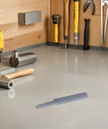 Workshop table with a single soft-close cabinet door damper, part of 5 Pack Cabinet Door Dampers With Magnetic Touch Activation Soft Close.
