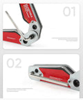 Rock Solid Magnetic Welding Positioner With Smooth 20 To 200 Degree Adjustments Hassle Free Hex Key Lock secure grip for precision adjustments.