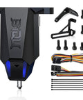 MicroProbe V2 Auto Bed Leveling Sensor Kit With Bracket For Ender 3 V2 H2 RatRig VC3 Voron 2.4 shown with components