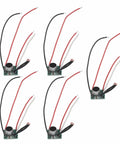 Sound Activated Light Sensor Module Pack Of 5, Solar Powered Auto Light Switch, DC 3V To 30V with red and black wires.