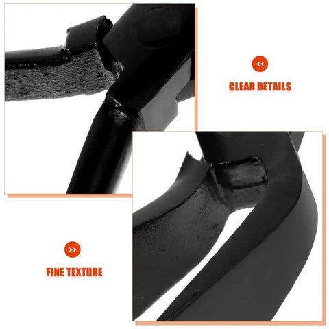 Close-up of Sheet Metal Bender Pliers 10.23 Inch Folding Edge Hand Seamers With Built In Lock showing texture and details.