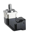 Heavy Duty 90 Degree Helical Reducer Right Angled Gearbox For Industrial Motors in black and silver with a solid build