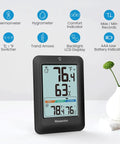 Indoor Outdoor Thermometer Wireless Weather Station With Comfort Indicator for real time indoor outdoor temperature and humidity readings