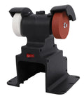 Top Tier Mini Bench Grinder With Versatile Grinding Wheels And A Rock Solid Copper Motor That Knocks Out Polishing Rust Removal And Sharpens Hand Tools Like A Dream, compact black design. 