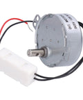 Versatile Dc Brushless Reduction Motor Delivers Stable 5V 10 Rpm Sync Drive For Massive Torque Household Appliances Electric Fans And Dynamic Retail Displays Runs Super Quiet With Zero Fuss Installation, showing compact design with wires.