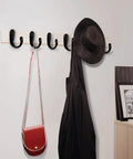 10 Pack Single Prong Flat Coat Hooks Wall Mounted For Hanging Coats Towels Bags Hats Keys And More With 20 Screws